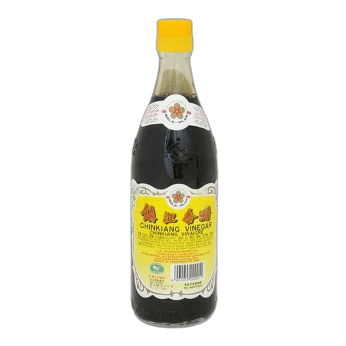 GOLD PRUIM Chinkiang Azijn 550ML – Zwarte rijstazijn uit China
