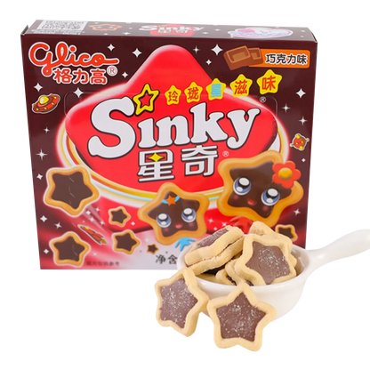 GLICO Sinky Sandwich Biscuits Choco Fl. 60G