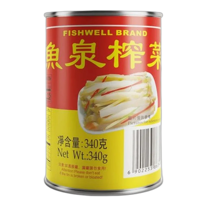 FISH WELL Tsa Tsai – Ingelegde mosterdstelen 340g | Pittig en kruidig