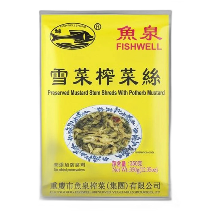 FISH WELL mosterdblikje 350G
