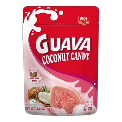 CHUN GUANG Guava Coconut Candy – Guave-Kokos Bonbons 78g