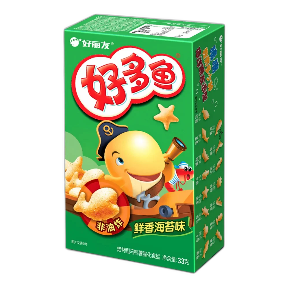 ORION Aardappelsnack Zeewier Smaak 33G