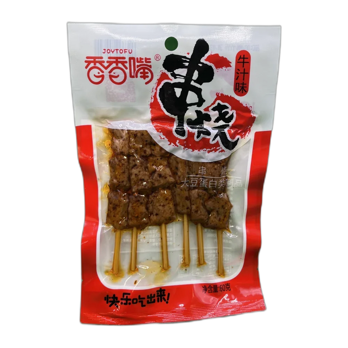 JOYTOFU Gedroogde Tofu Rundsmaak 60G (Spie√ü)