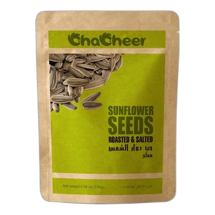 CHACHA Zonnebloempitten Geroosterd, Gezouten 130G