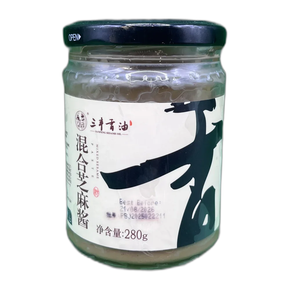 SANFENG Sesampasta Gemengde Sesam-Pinda 280G