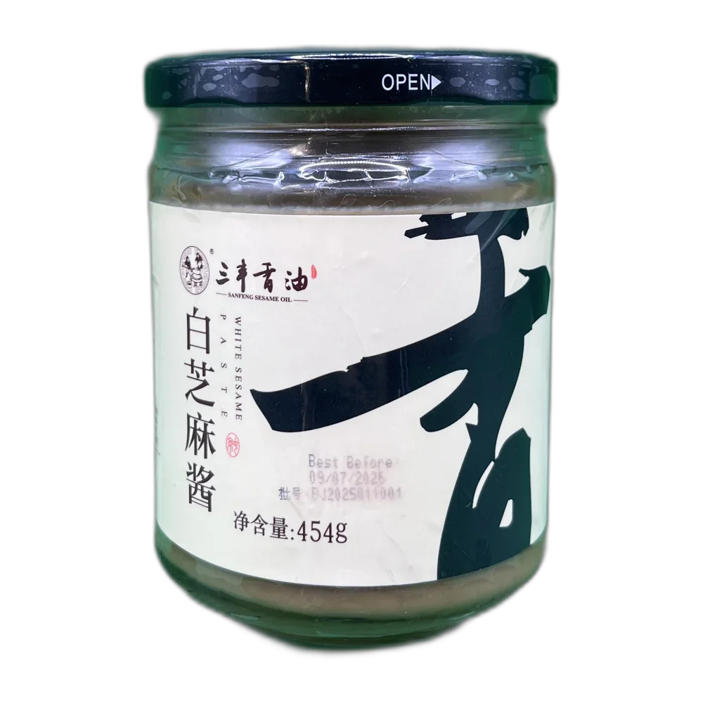 SANFENG Sesampasta Wit 454G
