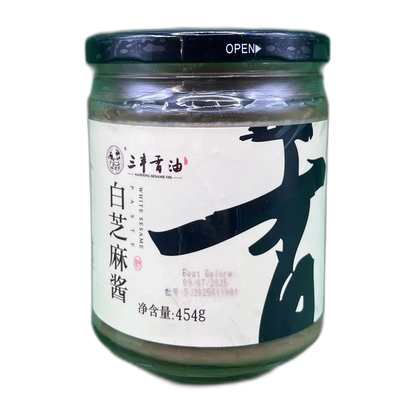 SANFENG Sesampasta Wit 454G