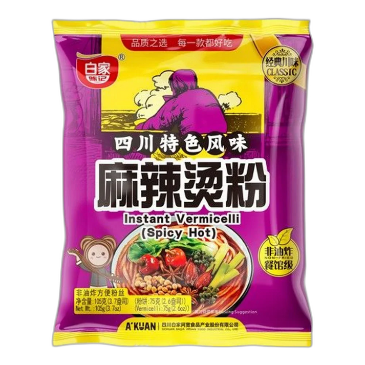 BAIJIA Instant Vermicelli Pittig Heet 105G