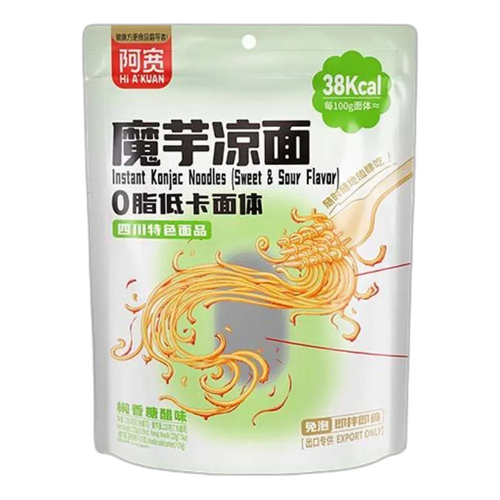 BAIJIA Konjac Instant Noedels Citroen 260g – Veganistisch en koolhydraatarm