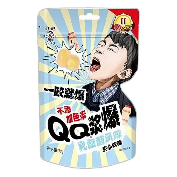 WANT WANT yoghurtgummiesnoepjes met vulling - 72g snoep uit China