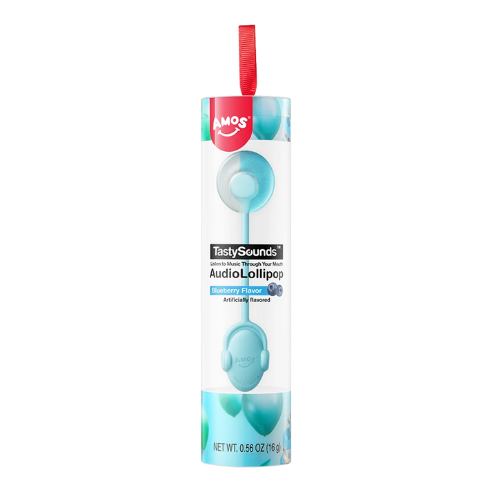 AMOS Lekkere Geluiden Lolly. Blueberry Muziek BBoy 16G