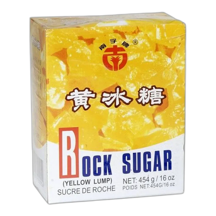 ZUIDWOORD Gele rietsuiker – rotssuiker 454g uit China