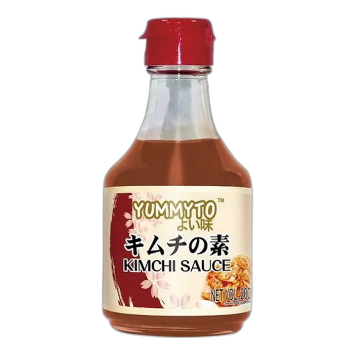 YUMMYTO Kimchi Sauce 200ML – Hete vegan kruidensaus uit China