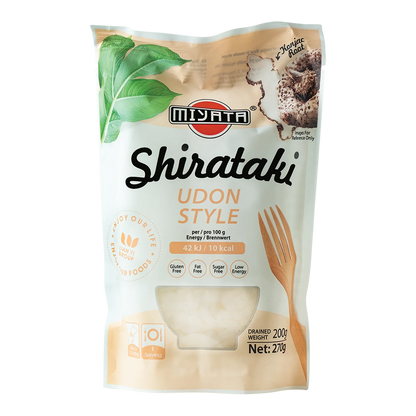MIYATA Shirataki Udon-stijl noedels 270G