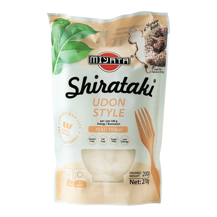 MIYATA Shirataki Udon-stijl noedels 270G