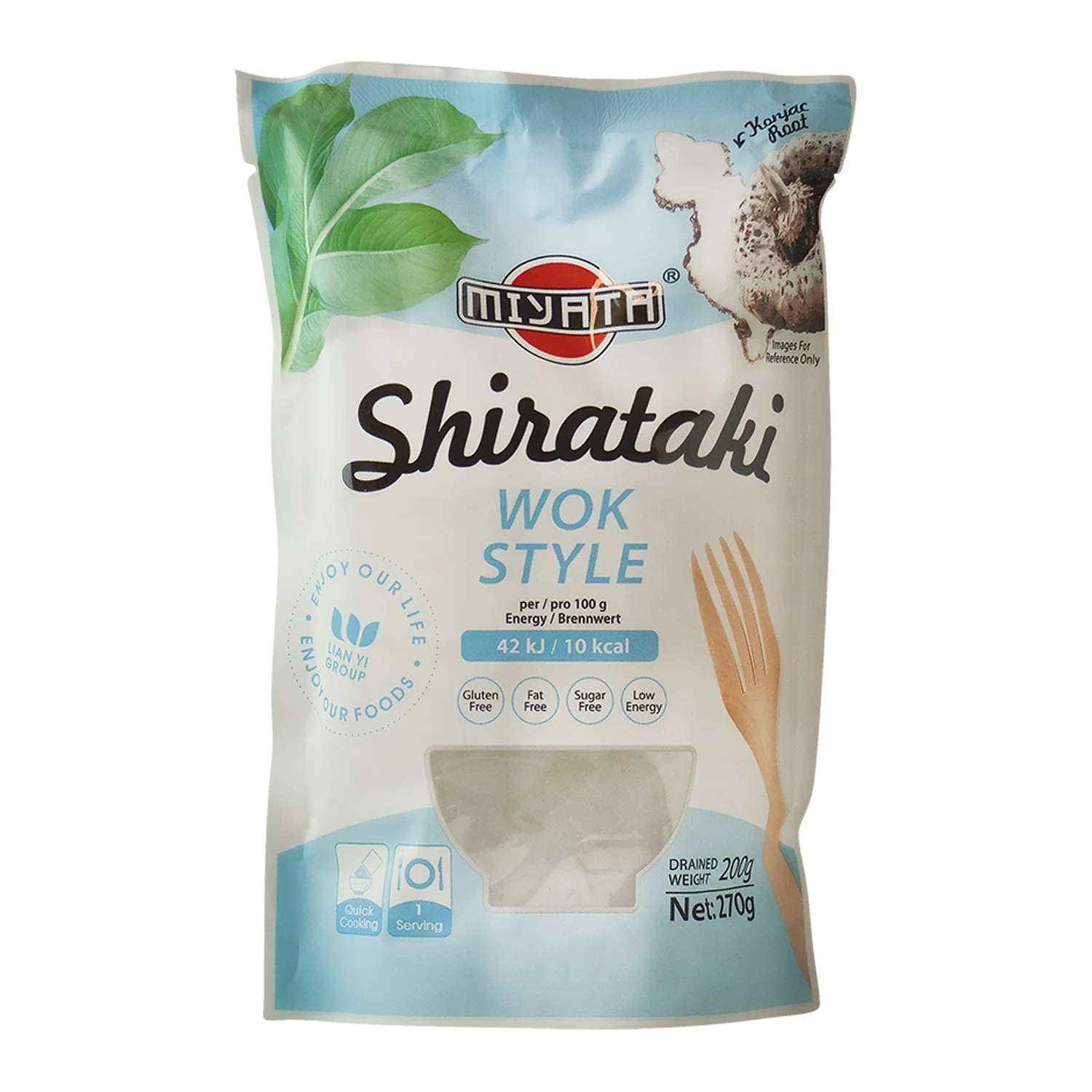 MIYATA Shirataki Wok Style Nudeln 270G