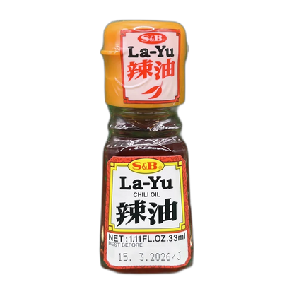 S&B La-Yu chili-olie 33ml