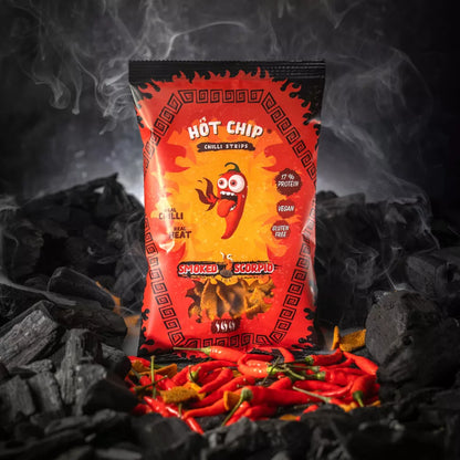 HOT CHIP Chilireepjes Gerookt Schorpioen 80G