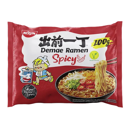 NISSIN Demae Ramen Pittige Smaak 100G