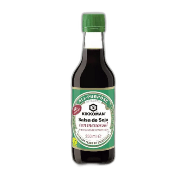 KIKKOMAN Sojasaus met minder zout 250 ml – pure umami met 43% minder zout