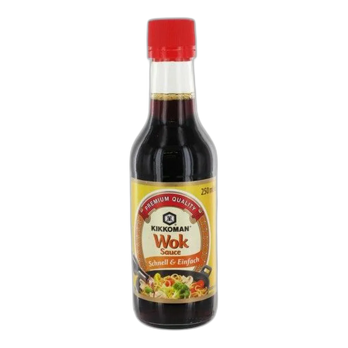 KIKKOMAN woksaus – roerbaksaus voor Aziatische wokgerechten | 250 ml