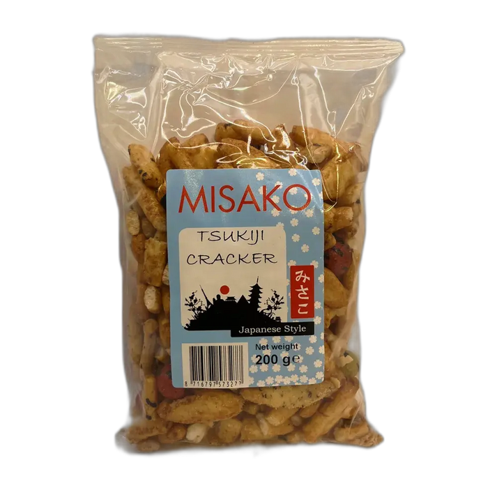 MISAKO Tsukiji Mix, Rijstcrackers Nori Mix 200G