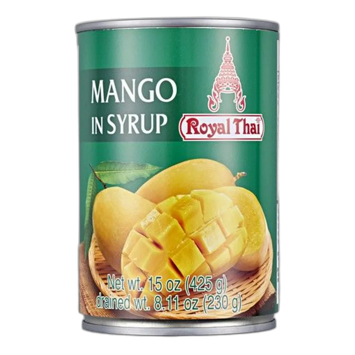 ROYAL THAI Mangoschijfjes Op Siroop 425G
