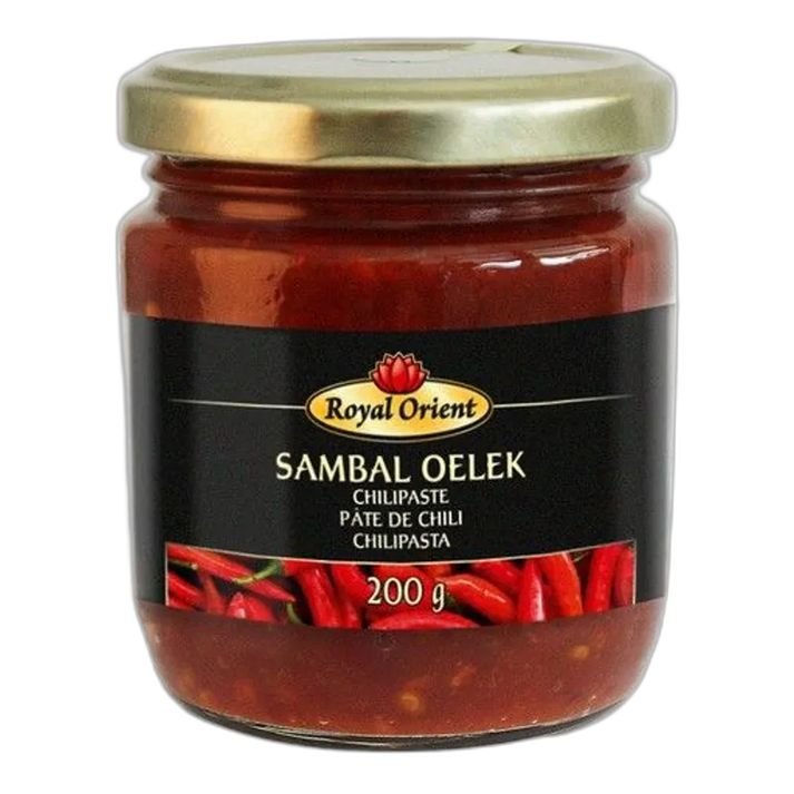 ROYAL ORIENT Sambal Oelek – chilipasta voor de Aziatische keuken | 200g