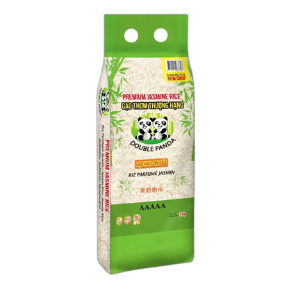 DOUBLE PANDA Jasmin Reis Gao Thom 1KG – Premium vietnamesischer Duftreis