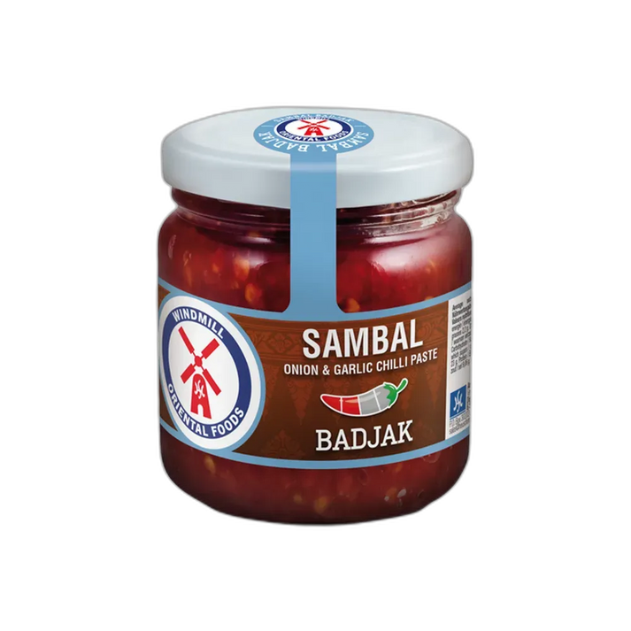WINDMOLEN Sambal Badjak 200G – Milde Aziatische chilipasta