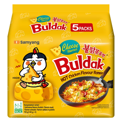SAMYANG Buldak Cheese Instant Ramen 5x140G