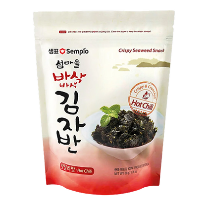 SEMPIO Seaweed Snack Hot Chili Gim Jaban 50G