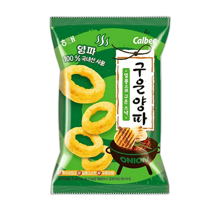 CALBEE HAITAI Geroosterde Uienringen 60G