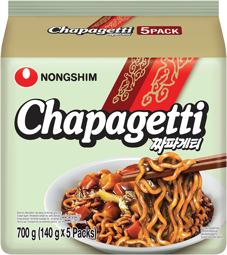 NONGSHIM Instant Nudeln Chapagetti BigBag 5x140G