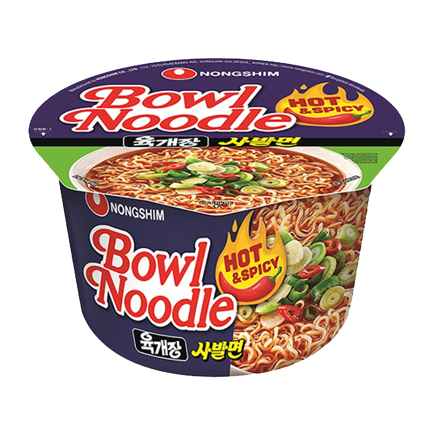 NONGSHIM Instant Nudeln Yukgaejang Hot Bowl 100G