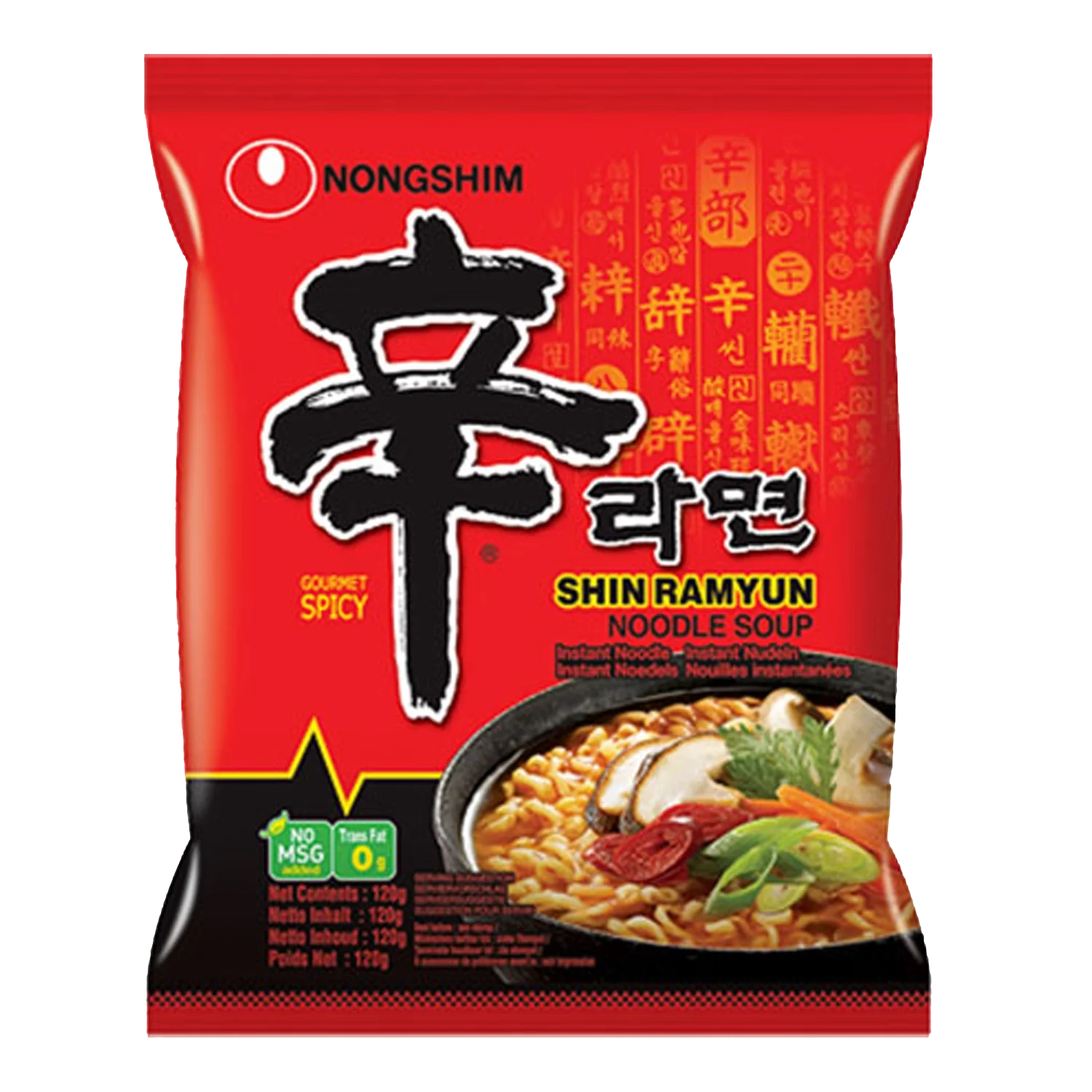 NONGSHIM Instant Noodles Shin Ramyun 120G