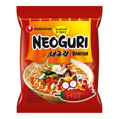 NONGSHIM Instant Noodles Neoguri Spicy 120G