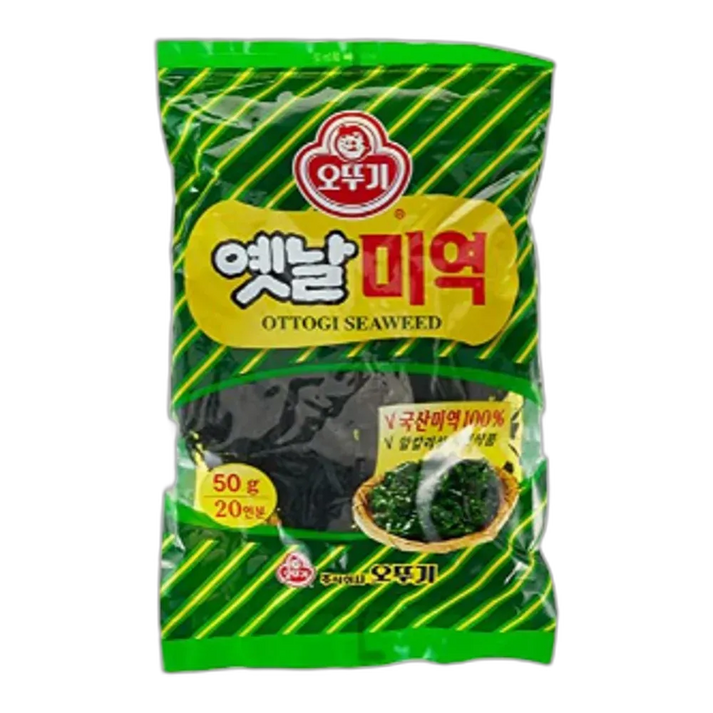 OTTOGI Wakame gedroogd zeewier 50g – Voor soepen, salades en meer
