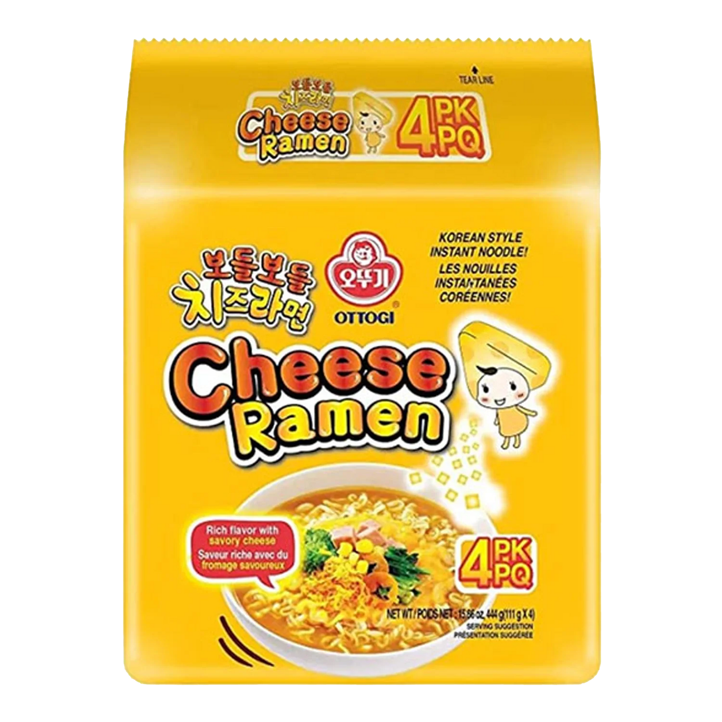 OTTOGI Kaas Ramen Multipack 4x111G
