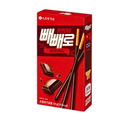 Pepero Originele Biscuit Sticks met Chocolade – 54g Koreaanse snack