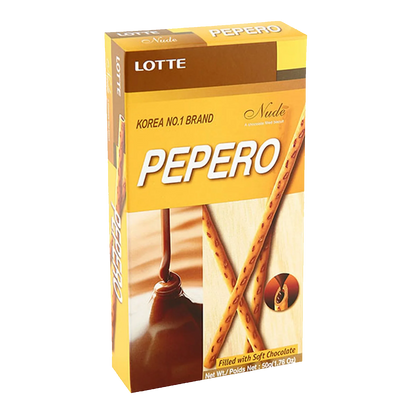 PEPERO Koekjesstick Nude Chocolade 50G