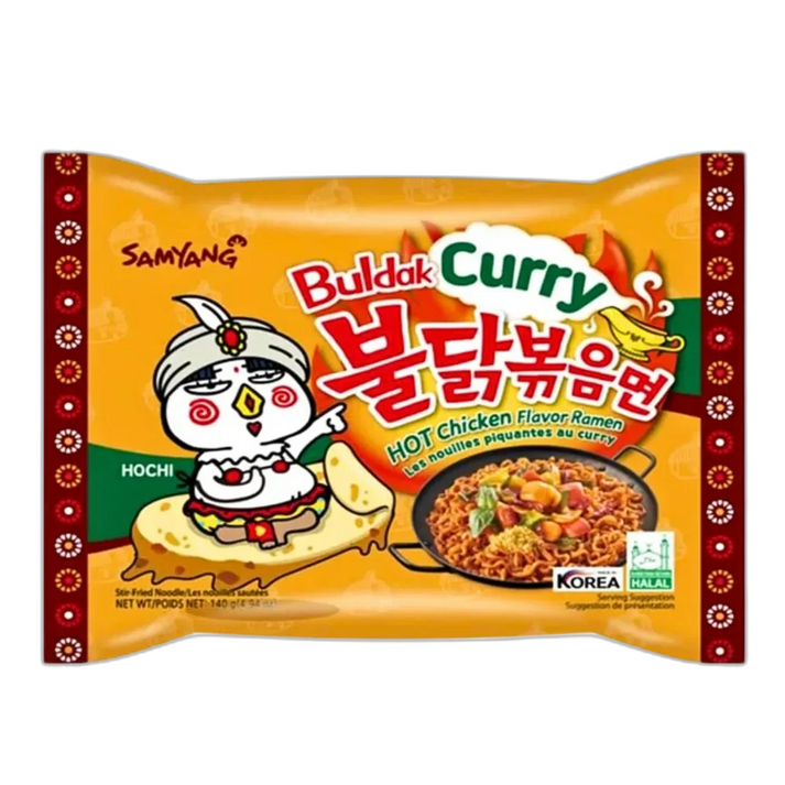 SAMYANG Buldak Curry Hete Kip Ramen 140G