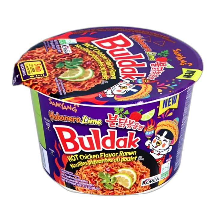 SAMYANG Buldak Habanero Limoen Ramen Grote Kom 110G