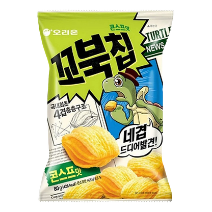 ORION Schildpadchips Maïs Smaak 80G