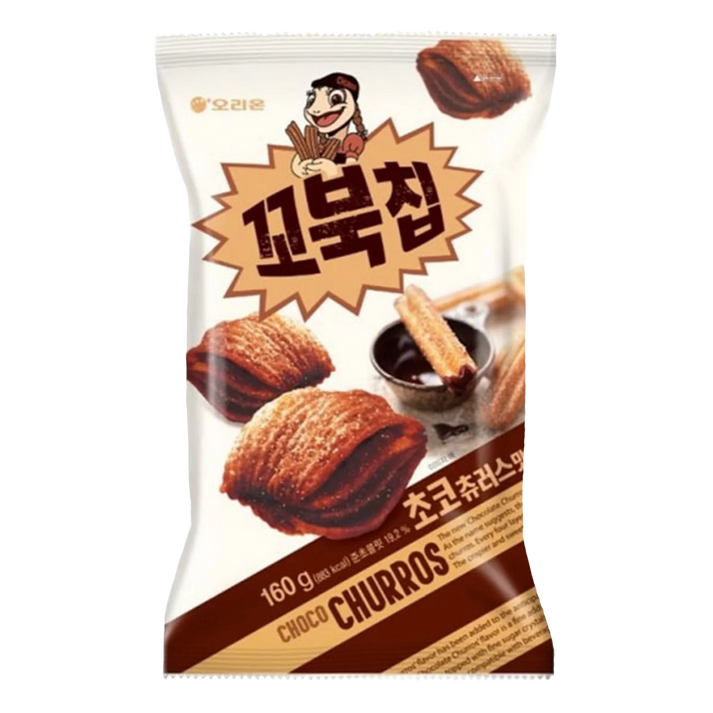 ORION Schildpadchips Chocolade Churros 160G