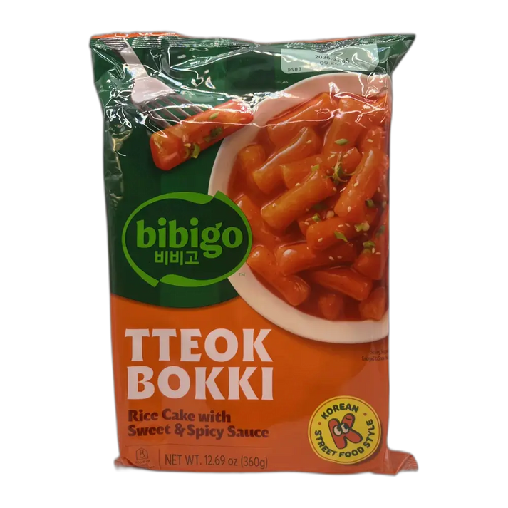 BIBIGO Tteokbokki Met Zoete Pittige Saus 360G