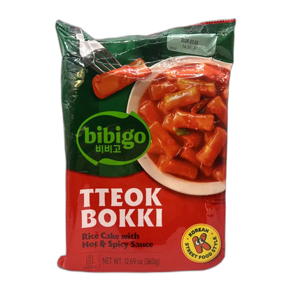 BIBIGO Tteokbokki Met Hete En Pittige Saus 360G