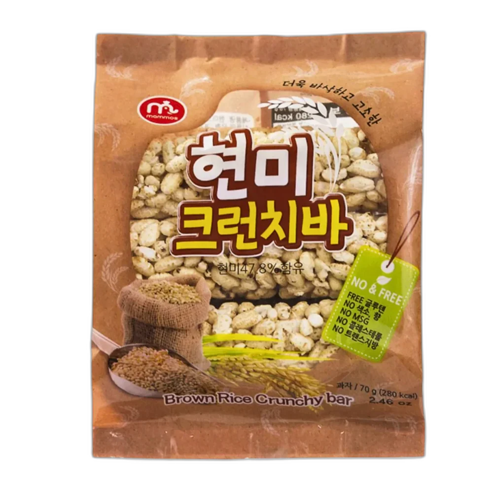 MAMMOS Bruine Rijstcrackers 70G