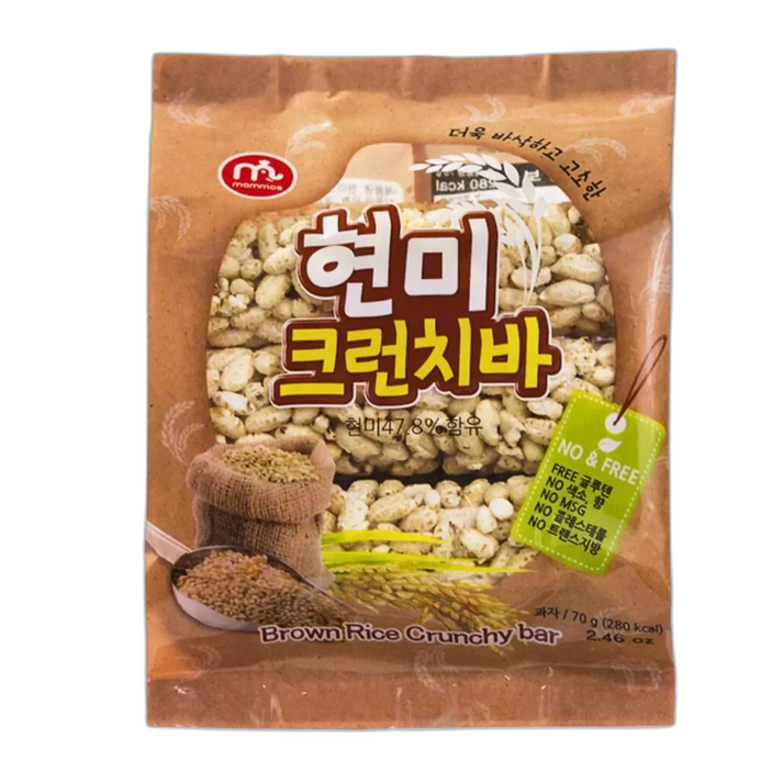 MAMMOS Bruine Rijstcrackers 70G