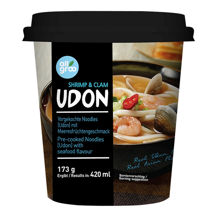ALLGROO Udon Garnalen&Clam 173G